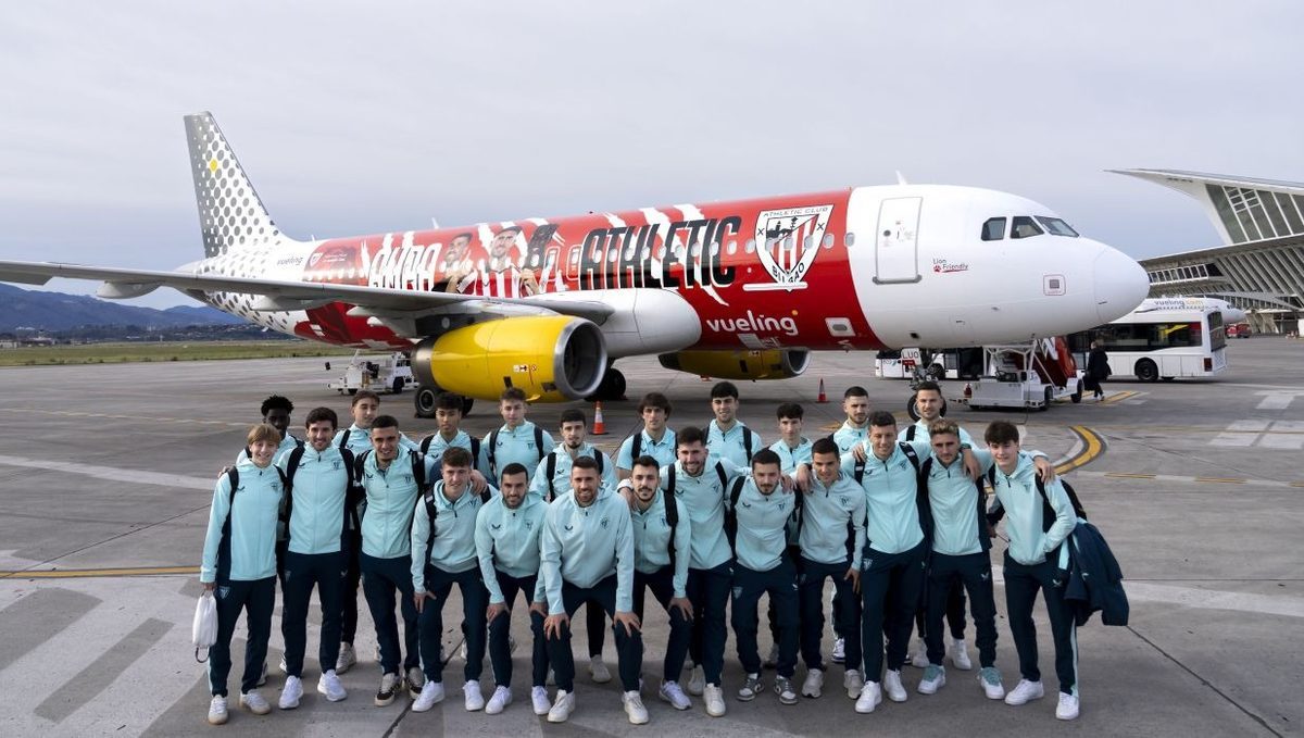 Vueling ativa patrocínio do Athletic com avião personalizado para voos europeus — 2Playbook