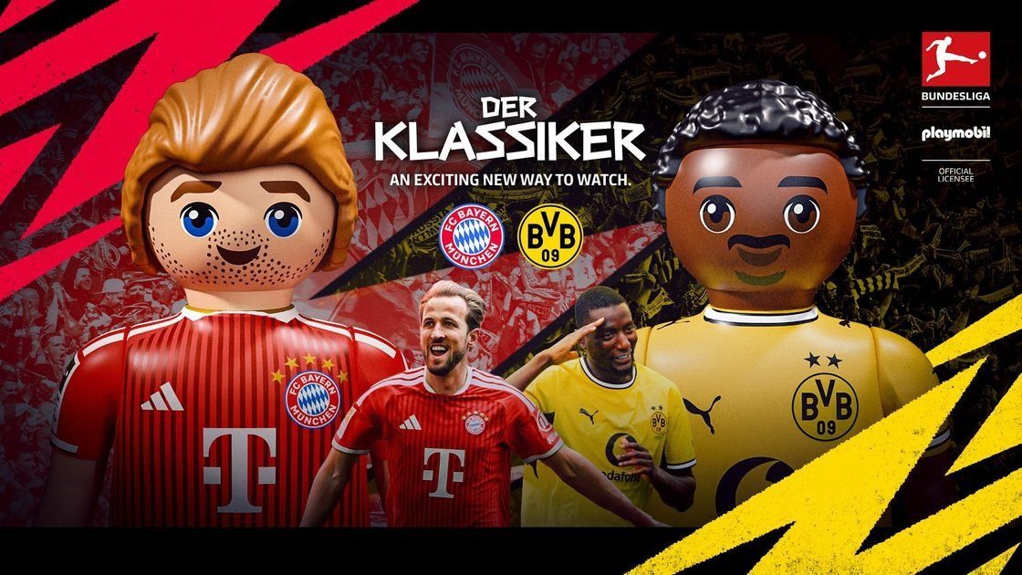 Bundesliga vai recriar Bayern-Dortmund em direto num mundo virtual inspirado na Playmobil — bundesliga.com - the official Bundesliga website