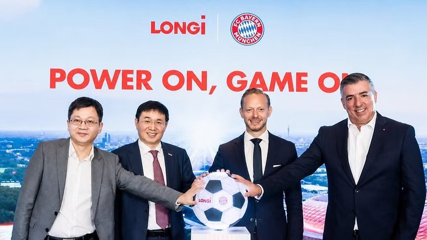 Bayern Munique fecha parceria global com a LONGi para promover energia renovável — Football Business Journal