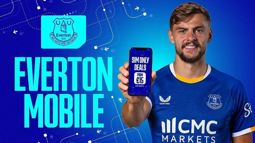 Everton lança serviço de telemóvel com planos a partir de 17,89 € por mês — Football Business
