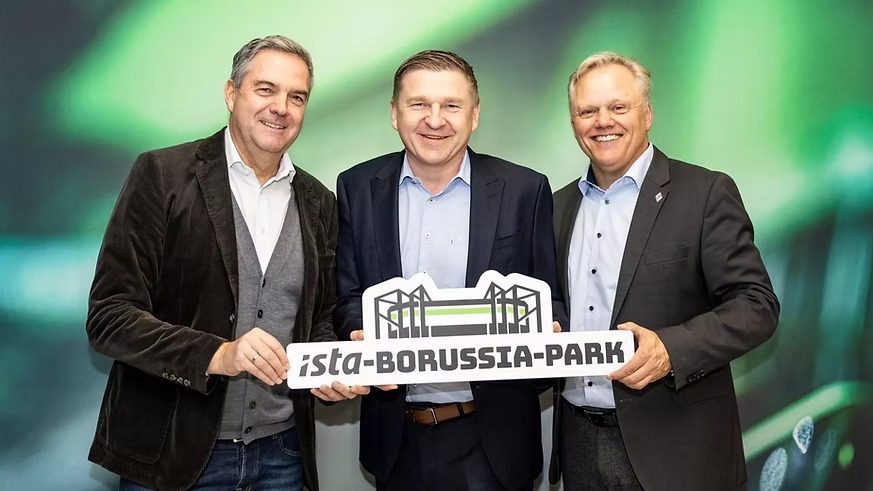 Borussia Mönchengladbach vende naming do estádio pela primeira vez: ista-Borussia-Park arranca em 2026 — Football Business Journal