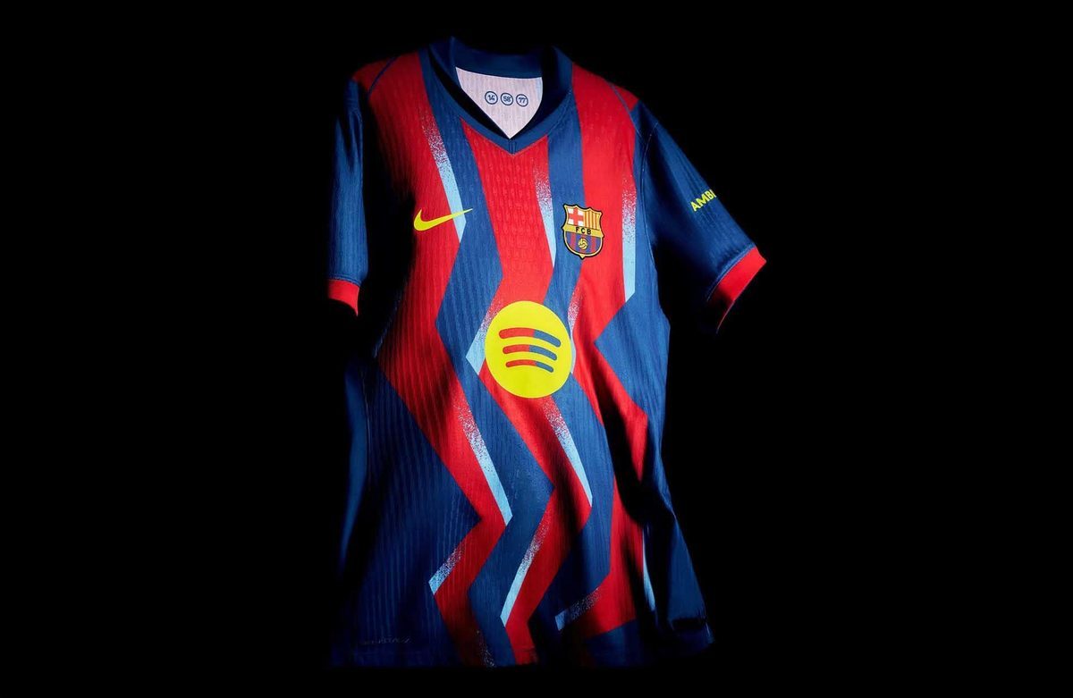 Barcelona lança quarta camisola 2025/26 com a Nike, inspirada no 3-0 ao Real Madrid — MKTEsportivo