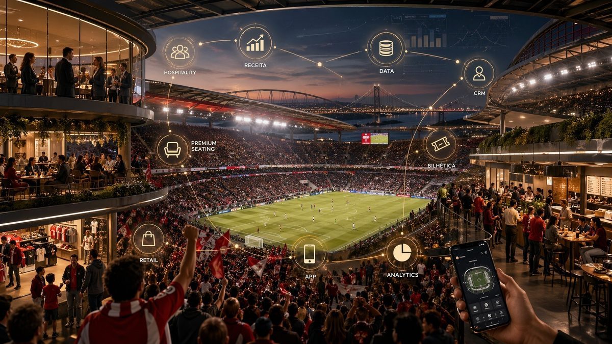 O Estádio Voltou a Ser Negócio (E uma plataforma de receita)