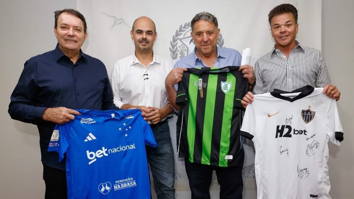 Governo de Minas anuncia €5,41 milhões em patrocínios para Atlético, Cruzeiro e América — MKT Esportivo