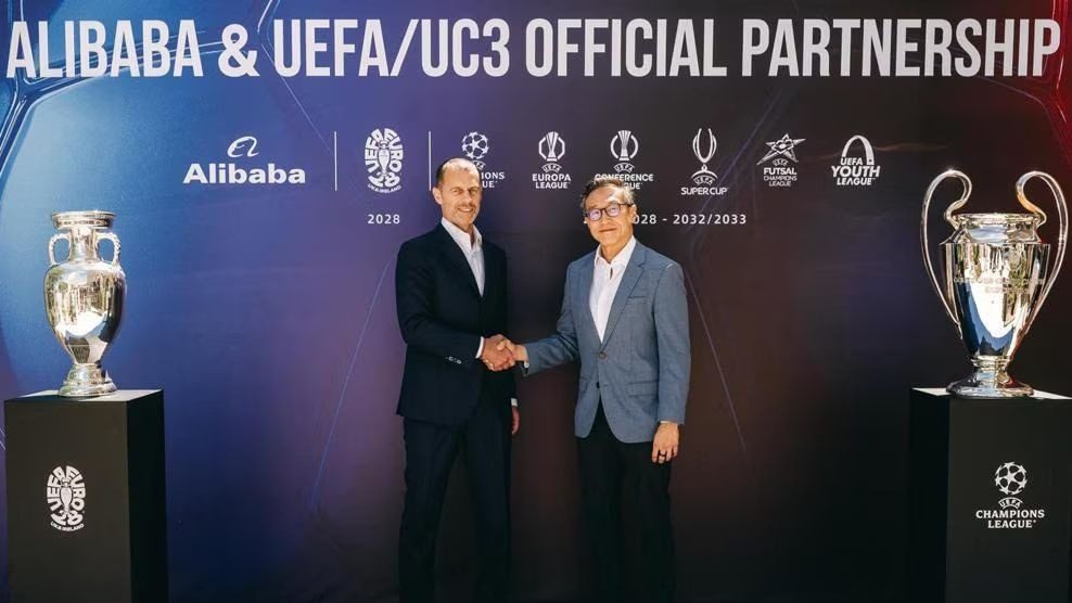 UEFA fecha parceria tecnológica com a Alibaba para a Euro 2028 e competições de clubes — 2Playbook