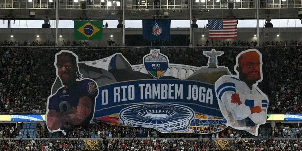 Jogo da NFL no Rio de Janeiro reúne 24,9 milhões de espectadores nos Estados Unidos — Máquina do Esporte
