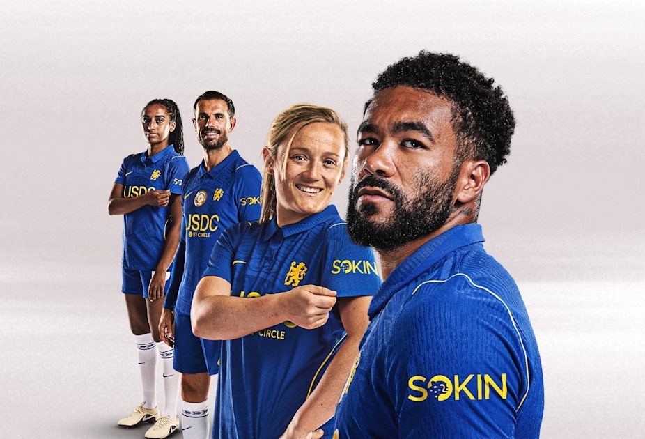 Chelsea anuncia acordo plurianual com a Sokin para as mangas das camisolas a partir de 2026/27 — chelseafc.com
