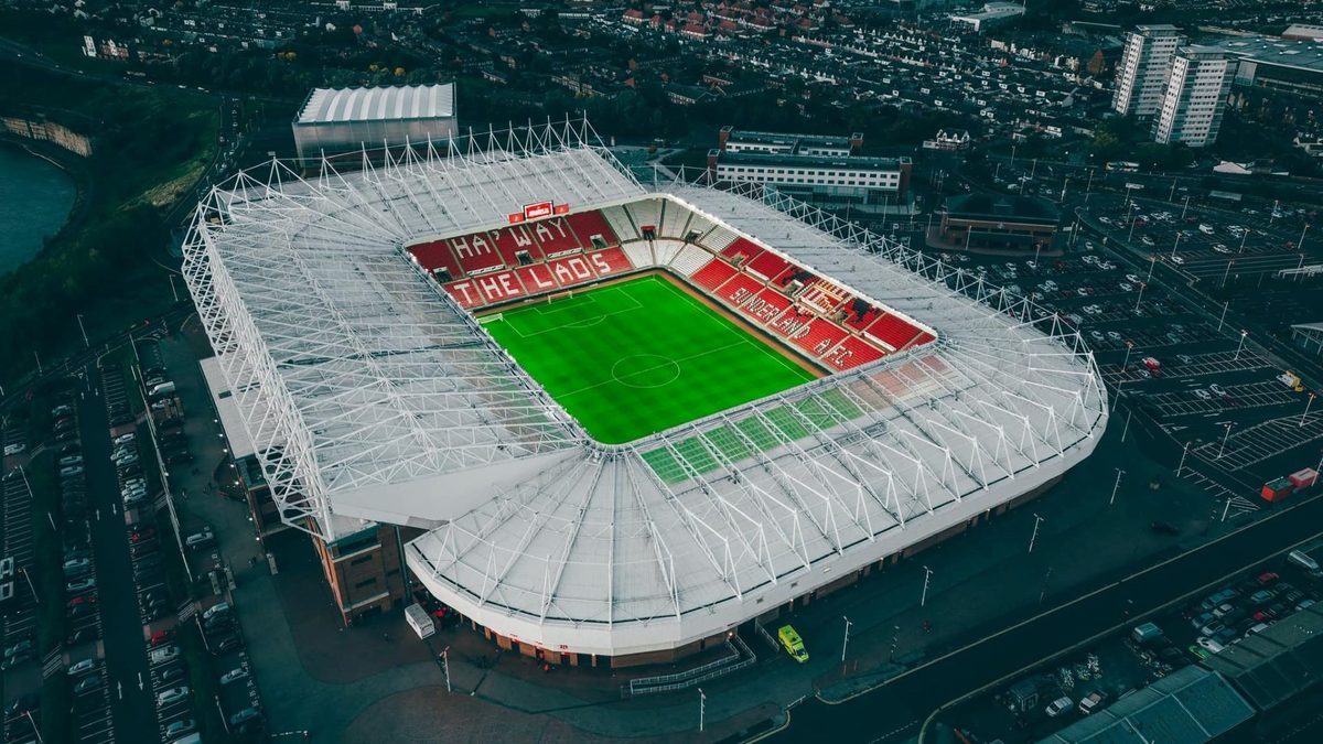 Sunderland investe em melhorias no Stadium of Light para reforçar receitas de dia de jogo — desconhecida