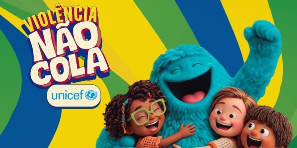Unicef ativa campanha “Violência Não Cola” no futebol brasileiro com álbum digital — Máquina do Esporte