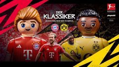 Bundesliga vai recriar Bayern-Dortmund em direto num mundo virtual inspirado na Playmobil