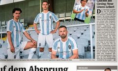 TSV 1860 Munique lança camisola “albiceleste” financiada por adeptos e reforça modelo 50+1