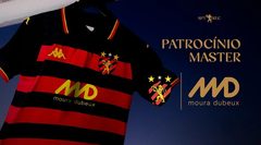 Sport Club do Recife coloca Moura Dubeux no patrocínio principal enquanto suspende exposição da Betnacional