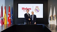 Real Madrid renova patrocínio da Mahou San Miguel até 2033 e alarga parceria ao Médio Oriente e África