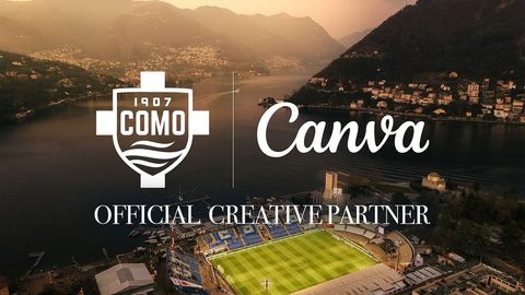 Canva estreia-se no futebol com parceria criativa com o Como 1907 — Football Business Journal