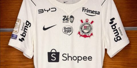 Corinthians anuncia Shopee como patrocinadora principal para os últimos 9 jogos do Brasileirão — Máquina do Esporte