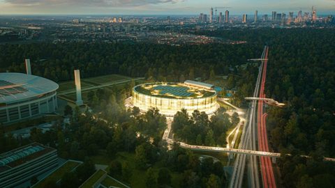 Populous lidera desenho da nova arena multiusos de Frankfurt, projecto avaliado em €256 M — TheStadiumBusiness / Rob Ridley