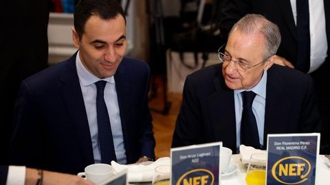 Real Madrid fecha renovação com Adidas e Emirates e eleva camisa para €300 milhões/ano até 2031 — John Menzies / Football España (via Onda Cero e Mundo Deportivo)