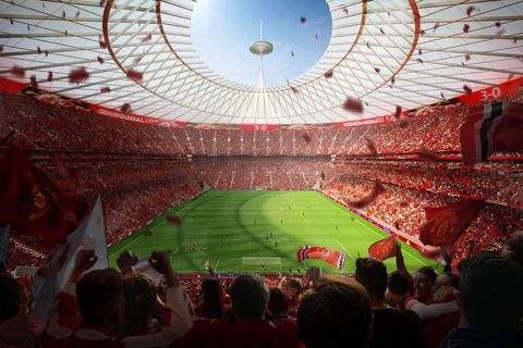 Manchester United avalia licenças de lugar para financiar novo estádio de 100 mil lugares — The Athletic (Andy Mitten)
