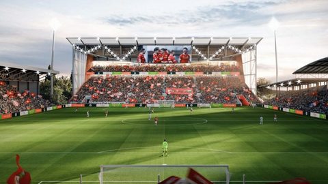 Wrexham obtém autorização para mais 2250 lugares na bancada Kop, que terá 7750 — The Stadium Business