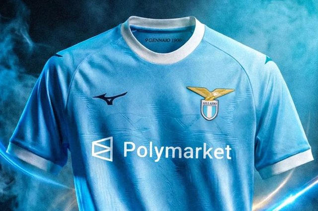 Lazio fecha Polymarket como patrocinador principal até 2028, acordo acima de $22 milhões — Calcio e Finanza