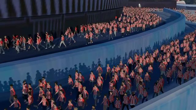 San Mamés serve de laboratório digital para gestão de multidões em dias de jogo — BCAM