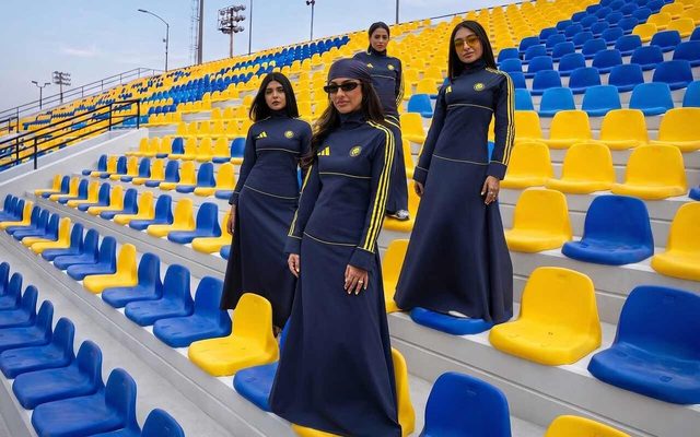 Adidas e Nora Al Shaikh lançam linha limitada para adeptas do Al Nassr com foco cultural — MKTEsportivo