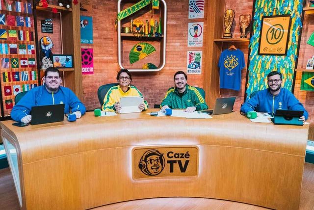 CazéTV volta a quebrar recorde mundial no YouTube com 18,3 milhões de dispositivos em Brasil–Escócia — MKT Esportivo