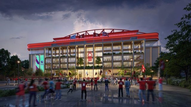 Nottingham Forest formaliza plano para ampliar o City Ground acima de 50 mil lugares — Bradley Rial / TheStadiumBusiness