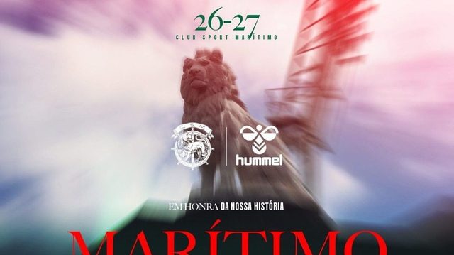 Marítimo volta a vestir Hummel em 2026/27, substituindo a PUMA — Record (João Manuel Fernandes)