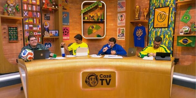 CazéTV dispara em alcance digital no Mundial 2026 com recordes no YouTube e Instagram — Máquina do Esporte