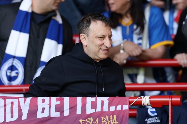 UEFA analisa ligação Brighton–Hearts sob influência de Tony Bloom — City A.M. / Sam Cunningham