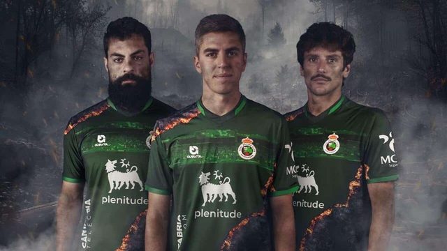Racing de Santander cria edição limitada de camisola para campanha contra incêndios e esgota em minutos — MKT Esportivo