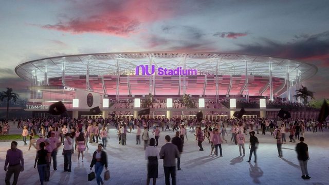 Nu assegura naming rights do novo estádio do Inter Miami — TheStadiumBusiness / Rob Ridley