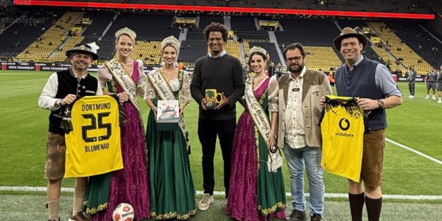 Bundesliga ativa Oktoberfest de Blumenau para reforçar presença no Brasil — Máquina do Esporte