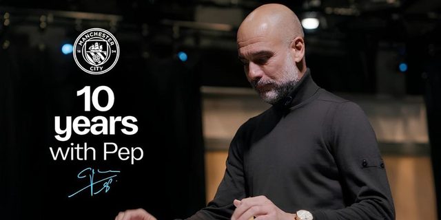 Despedida de Guardiola rende ao Manchester City mais de 163 milhões de visualizações em redes sociais — Máquina do Esporte