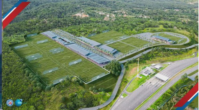 Grupo City revela novo centro de treino do Bahia com hotel e miniestádio — desconhecida