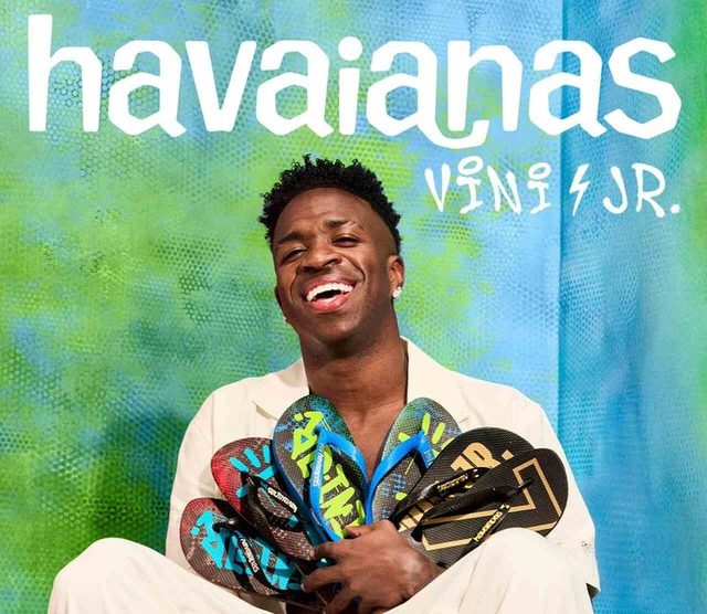 Havaianas faz de Vinícius Júnior embaixador global e lança coleção temática — MKT Esportivo